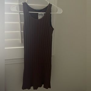 NEW brandy melville brown knit dress